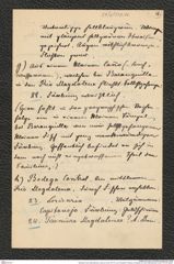 Nachlass Franz Steindachner, Liste (zu Inv.Nr. 537.01) von Prinzessin Therese von Bayern an Franz Steindachner, Inv.Nr. 537.06, Seite 5